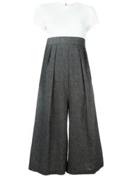 shortsleeved combo jumpsuit Erika Cavallini