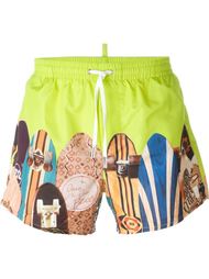 шорты для плавания с принтом Dsquared2 Beachwear