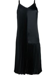 платье с асимметричной плиссировкой Christopher Kane