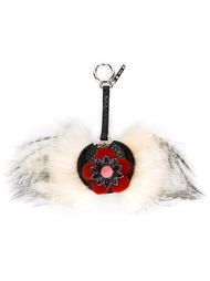 меховой брелок Fendi