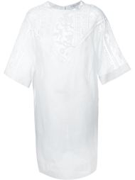 платье шифт с вышивкой Ermanno Scervino