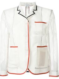 блейзер с контрастной окантовкой  Thom Browne
