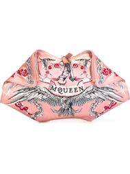 клатч 'De Manta'  с вышитым принтом татуировок Alexander McQueen