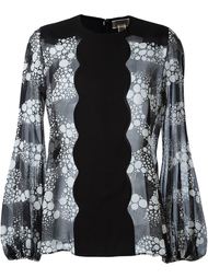 блузка с принтом  Giambattista Valli