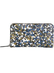 кошелек с гранитным узором Fendi