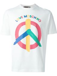футболка с принтом  Love Moschino