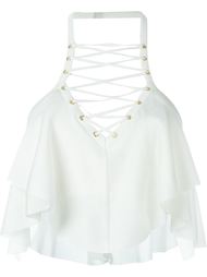 укороченный топ Balmain