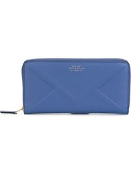 кошелек на молнии  Smythson