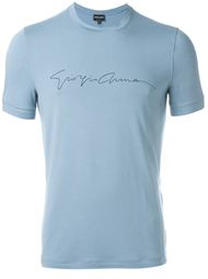 футболка кроя слим Giorgio Armani