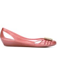 балетки с вырезными деталями Salvatore Ferragamo