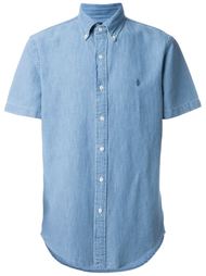 рубашка с короткими рукавами и логотипом Polo Ralph Lauren