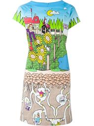 платье-футболка с графическим принтом  Ultràchic