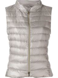 zipped puffer gilet Herno
