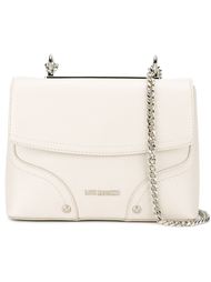 сумка через плечо с откидным клапаном Love Moschino