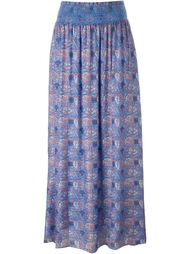 юбка с растительным принтом Tory Burch