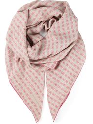 шарф-пашмина с логотипом Bottega Veneta