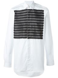 рубашка с контрастной панелью Paul Smith