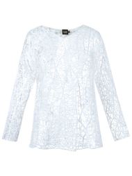 panelled lace blouse Fernanda Yamamoto