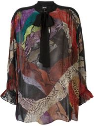 блузка с бантом Just Cavalli