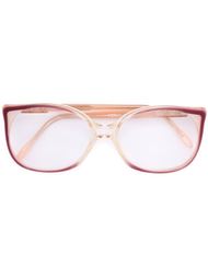 очки в овальной оправе Yves Saint Laurent Vintage