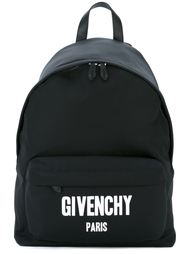 рюкзак с принтом-логотипом Givenchy