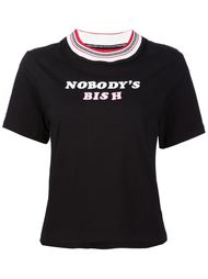 укороченная футболка 'Nobody's Bish'  Unif