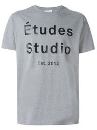 футболка с принтом логотипа  Études Studio