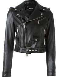 классическая байкерская куртка Dsquared2