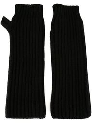 вязаные перчатки без пальцев Marni