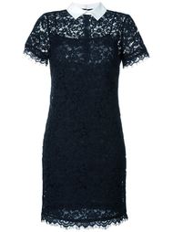 кружевное платье с короткими рукавами Michael Michael Kors