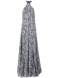 длинное платье с мраморным узором Derek Lam