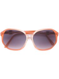 объемные солнцезащитные очки Yves Saint Laurent Vintage