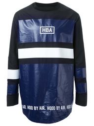 футболка 'Logo Stripe' с длинными рукавами  Hood By Air