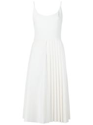 плиссированное платье  Christian Siriano