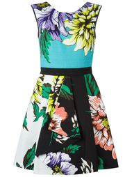 multi floral print dress Marco Bologna