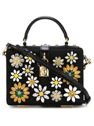 сумка-тоут 'Dolce' с цветочными элементами Dolce &amp; Gabbana