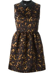 приталенное платье с классическим воротником McQ Alexander McQueen