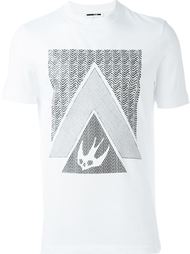 футболка с принтом 'Swallow Glyph' McQ Alexander McQueen