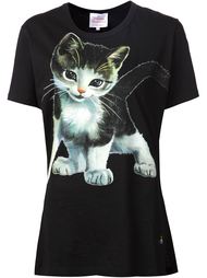 футболка с принтом кота Vivienne Westwood