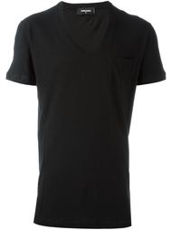 футболка с V-образным вырезом Dsquared2