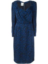 платье с леопардовым принтом Nina Ricci Vintage