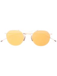 солнцезащитные очки с круглой оправой  Thom Browne