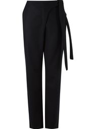 bow detail straight trousers Fernanda Yamamoto