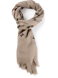 шарф с принтом с бабочками Bottega Veneta