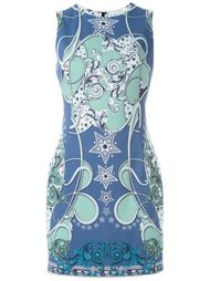 мини-платье с принтом в стиле "барокко" Versace Collection