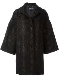 однобортное пальто Just Cavalli