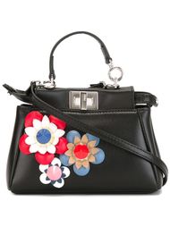 микро сумка через плечо  'Peekaboo' Fendi