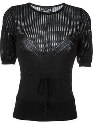 джемпер с короткими рукавами Boutique Moschino