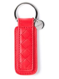 плетёный брелок из кожи ягнёнка Bottega Veneta