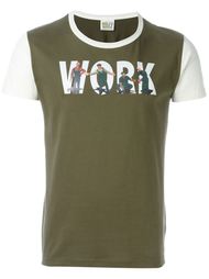 футболка с принтом 'Work' Walter Van Beirendonck Vintage
